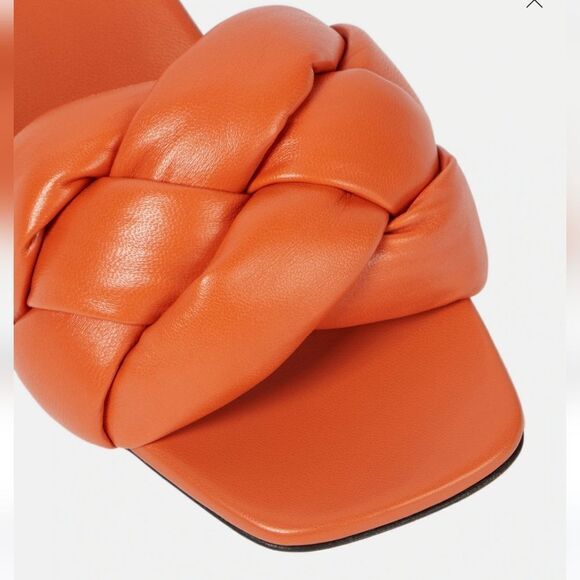 BRAND NEW NINE WEST BRAIDED STRAP DESIGN DETAIL CHUNKY HEELED MULE - Picture 12 of 15